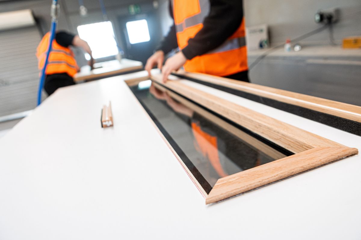 Fire door quality inspection before project delivery