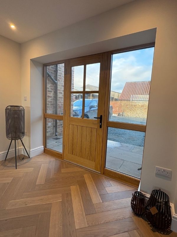 Fire doors fitted as part of UK commercial refurbishment